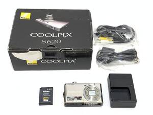 ★良品★ NIKON ニコン COOLPIX S620【元箱付き】@3898