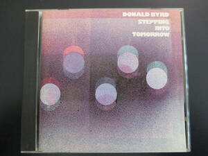 名盤 良品 DONALD BYRD「STEPPING INTO TOMORROW」 国内盤 帯あり