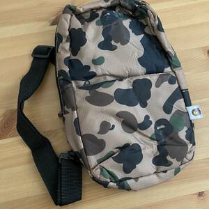 ★新品.*★A BATHING APE BAPE CAMO ボディバッグ カモフラ柄 雑誌付録 A-1