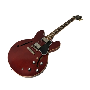 【動作保証】Gibson USA ES-335Y-RD セミアコ エレキギター 2003年 ケース付き 中古 S8926072