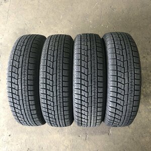 [24T00605S] 155/65R13 ヨコハマ iceGUARD iG60 2021年製 スタッドレスタイヤ 4本セット