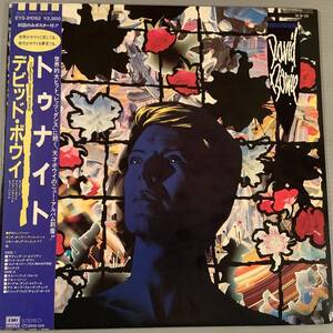 LP(日本盤)●デビッド・ボウイ／トゥナイト●帯付美品！