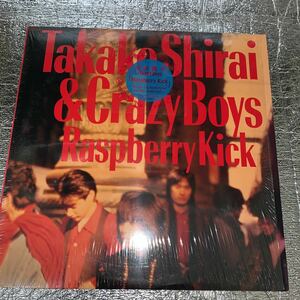 美盤 LP/白井貴子＆CrazyBoys/Raspberry Kick(デッドストック/28AH2022/Takako Shirai/ラズベリー キック