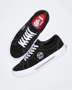 【美品】Supreme / Vans SID Black サイズ 29.5cm US 11.5／「Fuck Em!」シュプリーム　ヴァンズ　24SS Week18