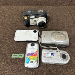 MYC-561 激安 デジタルカメラ デジカメ RICOH/OLYMPUS C-300/GE DV1/SONY DSC-P100 etc. 5個セット 動作未確認 現状品 同梱不可