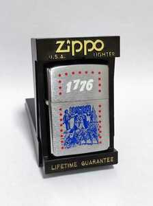 【未使用】【新品】希少 / レア ヴィンテージZIPPO 1776 アメリカ建国200周年　記念 デザイン ジッポー 1995年製　