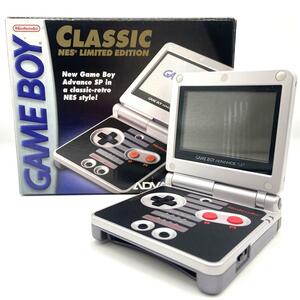 【幻の逸品】　北米版　ゲームボーイアドバンスSP クラシックNESエディション GAMEBOY ADVANCE SP Classic NES Limited Edition AGS