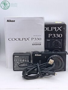 AL0608524　● Nikon COOLPIX P330 ニコン クールピクス ブラック デジタルカメラ デジカメ バッテリー付き 難あり 中古