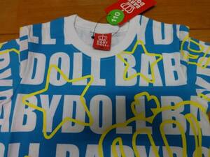 BABYDOLL 総柄Ｔシャツ ＫＩＤＳ【 １１０ cm 】ターコイズ 新品 ベビードール送料0