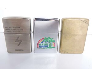 正規品 ジッポー ZIPPO オイルライター 1982年 COMMEMORATIVE コメモラティブ SIGEL OAHU オアフ島 3点セット