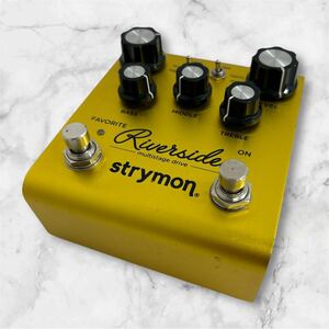 ○M 美品 STRYMON ストライモン Riverside オーバードライブ エフェクター 音響 オーディオ機器 通電動作確認済