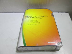 [21817-CD1]★Microsoft Office Personal 2007 [パッケージ版]★