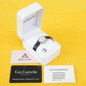 Guy Laroche ギ・ラロッシュ 618 0596 176.28.6 未使用品 ケース最大横径約25mm 電池交換未了につき動作していません ワンオーナー品