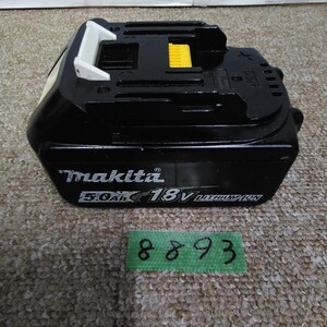 8893レタパ マキタ純正品 18v リチウムイオンバッテリ BL1850 makita Li-ion バッテリー 電動工具 ツール