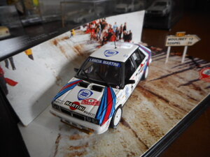 ★★1/43 ビテス WRC ランチア デルタ インテグラーレ HF 1987 ビアシオン モンテカルロ Lancia Delta Biasion Monte carlo★★