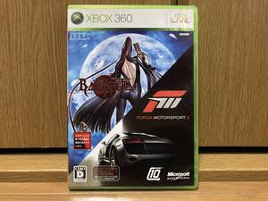 即決! XBOX360 ベヨネッタ＆フォルツァ モータースポーツ3 Bayonetta & Forza Motorsport 3