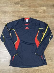 adidas アディダス　メッシュ　ロングTシャツ　ロンT スポーツウェア　トレーニングウェア　長袖Tシャツ