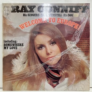 ●即決VOCAL LP Ray Conniff / Welcome to Europe jv3615 蘭68年盤 レイ・コニフ