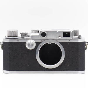 Canon III 型 L39 Screw Mount Leica Copy オクタゴンスタイル 変倍式一眼ファインダー 1/1000 搭載 IIB の上位版 すぐに IVS へチェンジ 