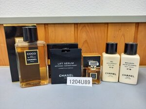 1204U89　香水　バスジェル　ボディローションCHANEL シャネル　おまとめ5点　COCO　№19 など