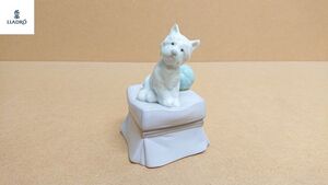 N-63 LLADRO リヤドロ 6985 可愛い仲間 犬 干支 フィギュリン 陶磁器 人形 置物 スペイン イヌ DOG figurine interior object SPAIN