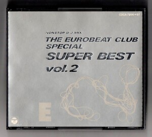 Σ 30曲入 2枚組 CD/ユーロビート クラブ スペシャル スーパー ベスト Vol.2 THE EUROBEAT CLUB SPECIAL SUPER BEST