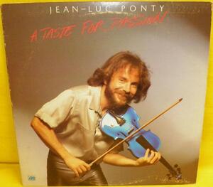 A&P▲LP JEAN-LUC PONTY/A TASTE FOR PASSION〔USED〕