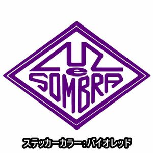 送料0★30cm【LUZeSOMBRA】ルースイソンブラ-ダイヤ型★　サッカー・フットサルステッカー(0)