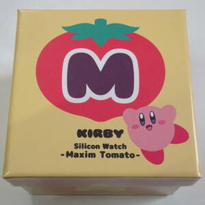 星のカービィ シリコンウォッチ 「マキシム トマト」　maxim tomato kirby silicon watch ブレイク プライズ 腕時計