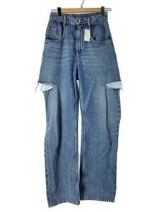 Maison Margiela◆5 POCKET DENIM PANTS/スラッシュ/ストレートパンツ/38/デニム/ブルー/S51LA0051