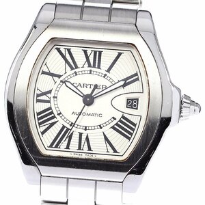 カルティエ CARTIER W6206017 ロードスター LM デイト 自動巻き メンズ 保証書付き_792996