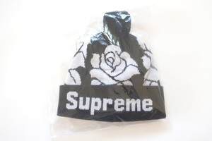 Supreme Rose BeanieシュプリームローズビーニーBlack