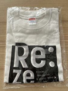 送料370円〜　リゼロ　re:ゼロから始める異世界生活　Tシャツ　新品未使用　定価2750円