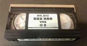 【VHS ビデオ】＜＜超レア!!＞＞非売品 / PROMO【動作確認済み】MR.BIG 新星堂 特典用 VHS エリック・マーティン ポール・ギルバート YHB2