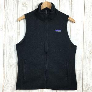 WOMENs M パタゴニア ベター セーター ベスト Better Sweater Vest フリース PATAGONIA 25886 BLK B