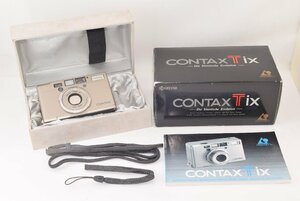 ★ほぼ新品・未使用品★ CONTAX コンタックス Tix 元箱付き コンパクトフィルムカメラ 2405016