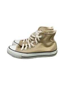 CONVERSE◆ハイカットスニーカー/24cm/BEG/1CL128