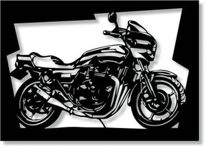 カワサキ(KAWASAKI) Z1000Rの切り絵　【A4サイズ】[B4-032]