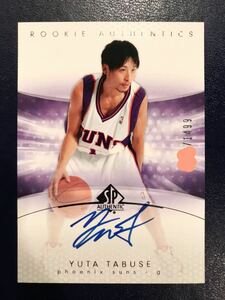 田臥勇太 レジェンド直筆 NBA ルーキー サイン カード 05 Upper Deck SPA Yuta Tabuse Suns Panini 日本代表 サンズ ユニフォーム バスケ
