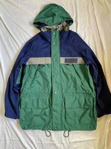 90s EDDIE BAUER エディバウアー EBTEK ゴアテックス GOREーTEX ヴィンテージ ナイロンパーカー アウトドア サイズM(L相当) Y2K ００s