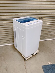 中古 動作OK Haier/ハイアール 全自動電気洗濯機 JW-C55FK 5.5kg 2021年製 一人暮らし 単身 引取歓迎 茨城県常陸大宮 1224こ1 H 220