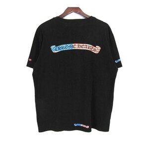 クロムハーツ CHROME HEARTS バック アメリカン フラッグ ラベル ロゴ 半袖 Tシャツ　36143