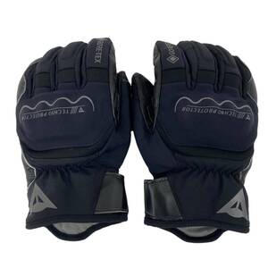 【即決】 DAINESE THUNDER GORE-TEX GLOVES ブラック系 黒系 XSサイズ 7836-60