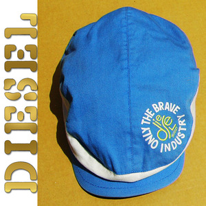 即決■DIESEL■ウッドストックブルーcap■■古着