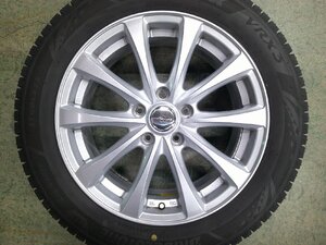 オデッセイ ヴェゼル WR-V 中古スタッドレスセット ブリザックVRX3 215/55R17 エナジーライン DW-02