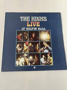 【LP】キンクス　THE KINKS　キンクス・ライヴ・アット・ケルヴィン・ホール　1円スタート レコード