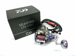 1000円スタート 電動リール DAIWA SEABORG LTD 500J コード/元箱付き 限定モデル 通電確認済み ダイワ シーボーグ 釣り具 リール 6 MM8039