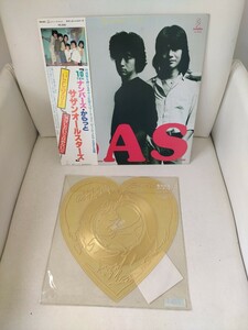 中古　レコード　２枚　桑田佳祐 / 白い恋人達　ハートクリヤー型　コカ・コーラキャンペンソング　サザンオールスターズ　10ナンバーズ