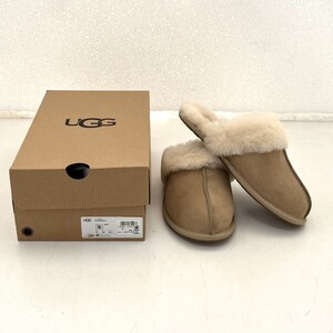 【新品未使用】UGG ムートン スリッパ アグ スリッポン 1160872 レディース 冬 ルームシューズ もこもこ スリッパ マスタードシード 23cm