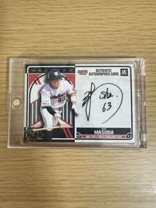 【増田珠】 BBM 2024 東京ヤクルトスワローズ 直筆サインカード オート Authentic Autographed Card Topps epoch エポック ソフトバンク